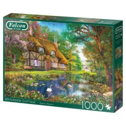 Jumbo Falcon De Luxe Puzzel Waterside Cottage - 1000 Stukjes -Jumbo Winkel 1996925 b97263d2