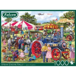 Jumbo Falcon De Luxe Puzzel Steam Engine Rally - 1000 Stukjes -Jumbo Winkel 1996927 2d52f00f