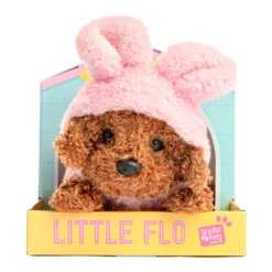 No Brand Studio Pets Little Flo Knuffelhond Met Teddy Hoodie - 23 Cm -Jumbo Winkel 1997404 2b3bee96